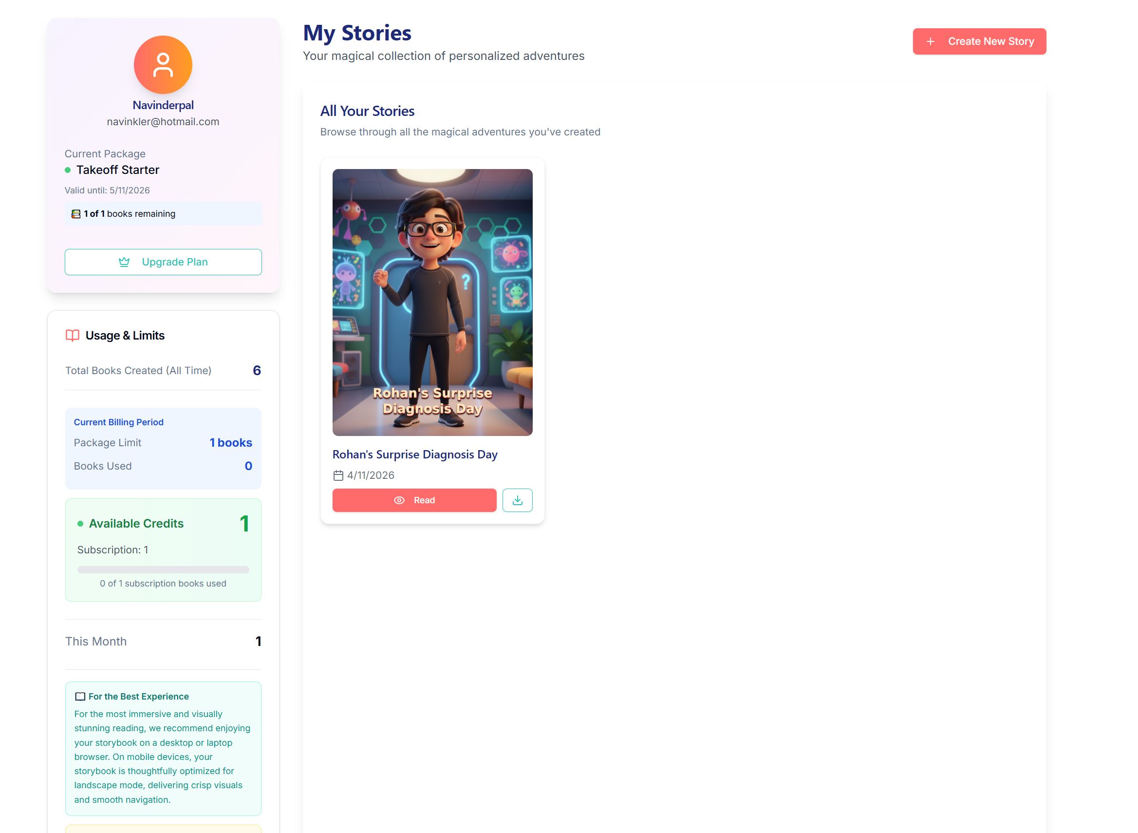 Step 7: Story Generation